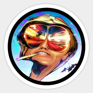 Fear And Loathing Sticker